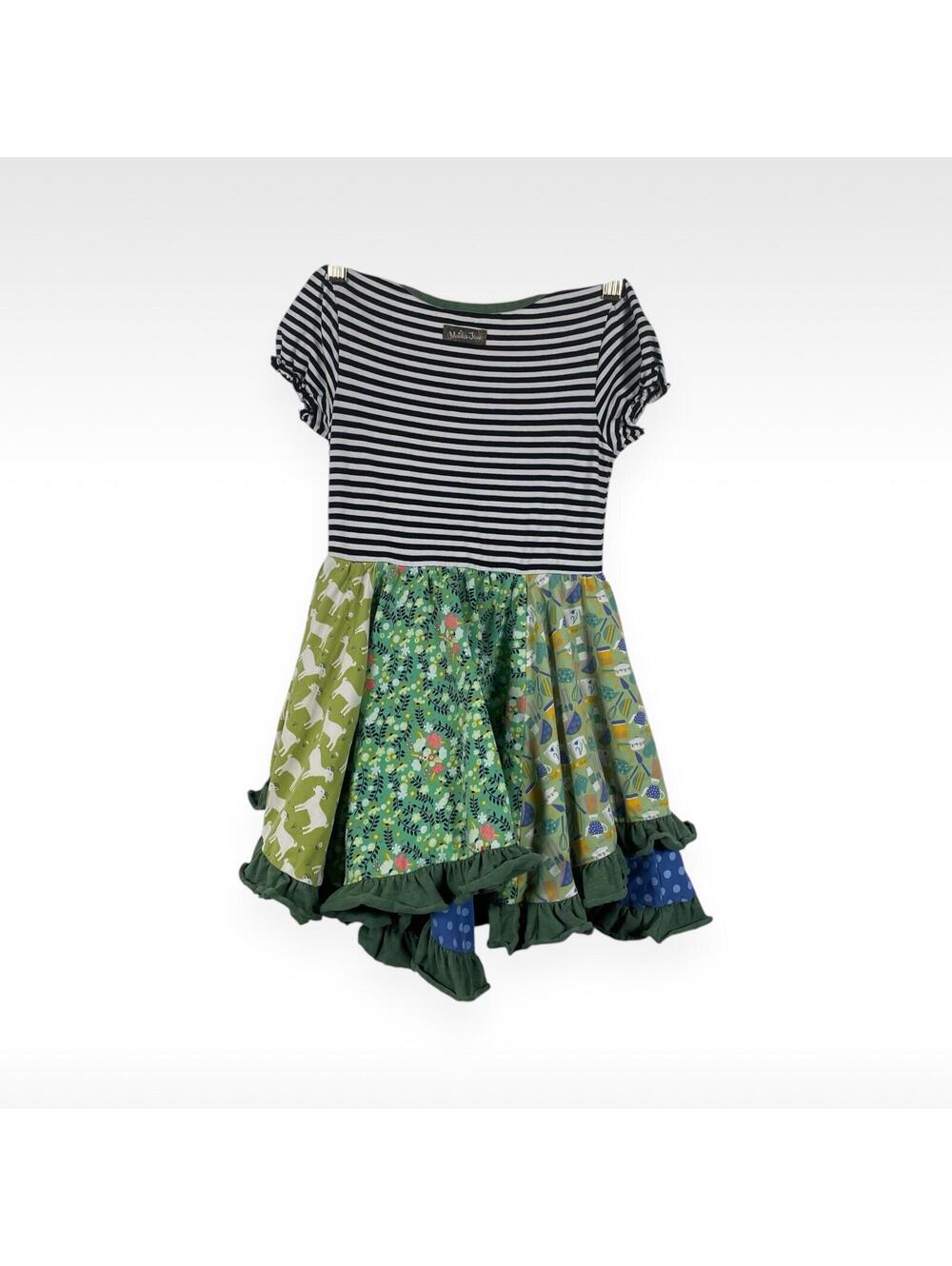 Matilda Jane x Joanna Gaines Farmland Frolic Twirling Dress Girls Size 6 - Picture 3 of 8